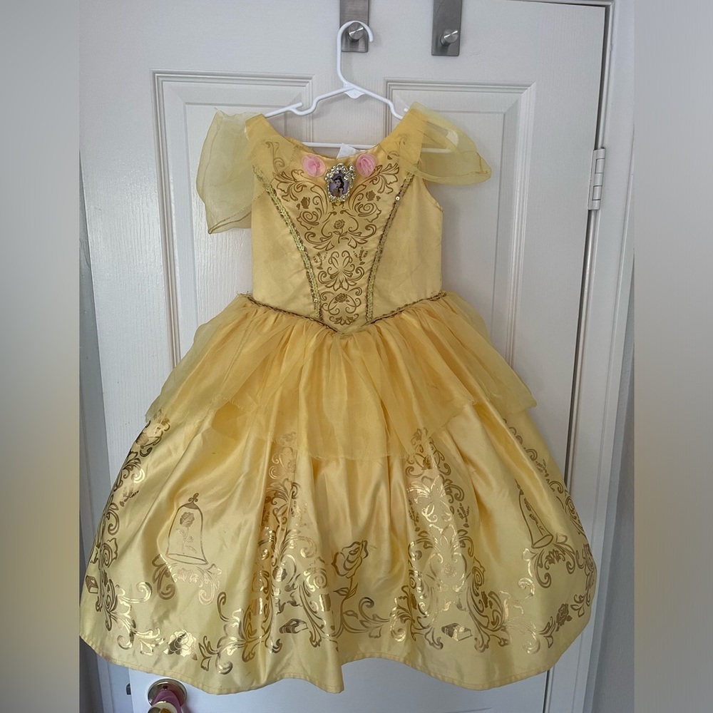 Disney Princess Bell dress for girls size 4-5T